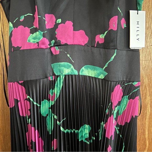 Milly Pleated Adrianna Dress - Picture 11 of 15